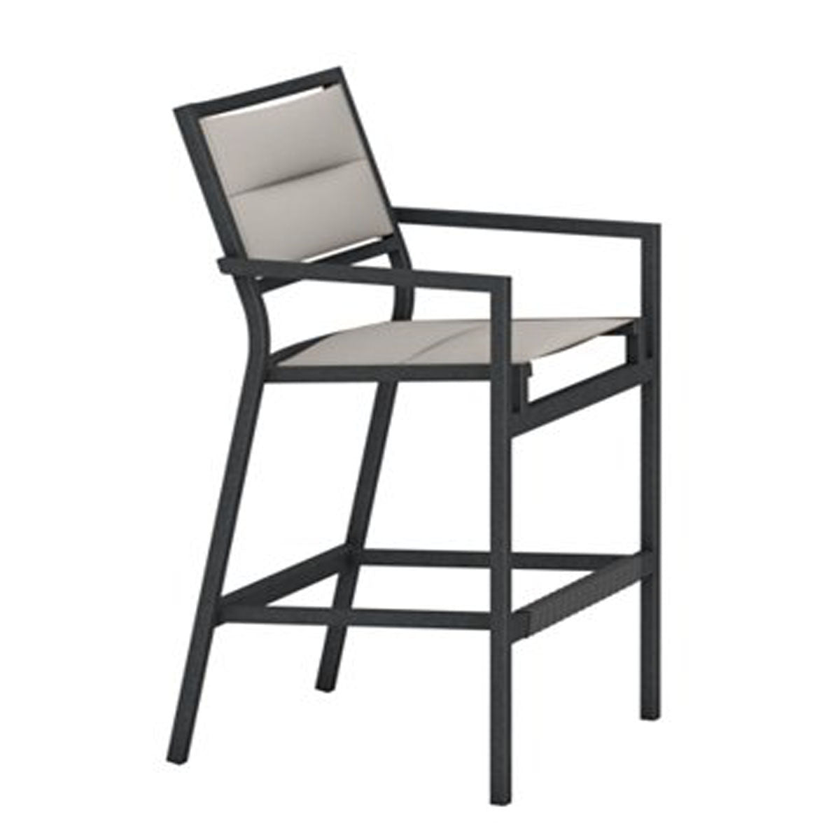Tropitone Cabana Club Padded Sling Stationary Bar Stool - Grade C