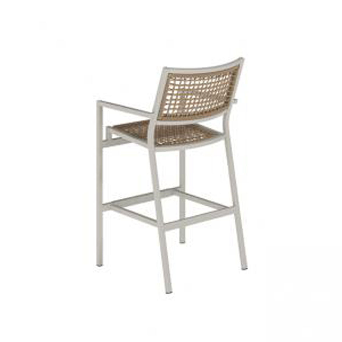 Tropitone Cabana Club Rope Stationary Bar Stool