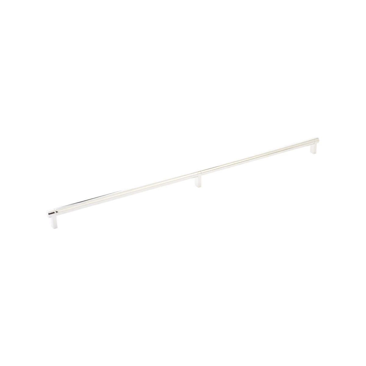 EMTEK PULL 24"RECUS15, SMUS14 - SATIN NICKEL/POLISHED NICKEL