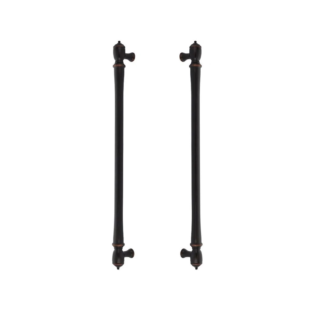 EMTEK SPNDL APP PULL 18" US10B - OIL RUBBED BRONZE