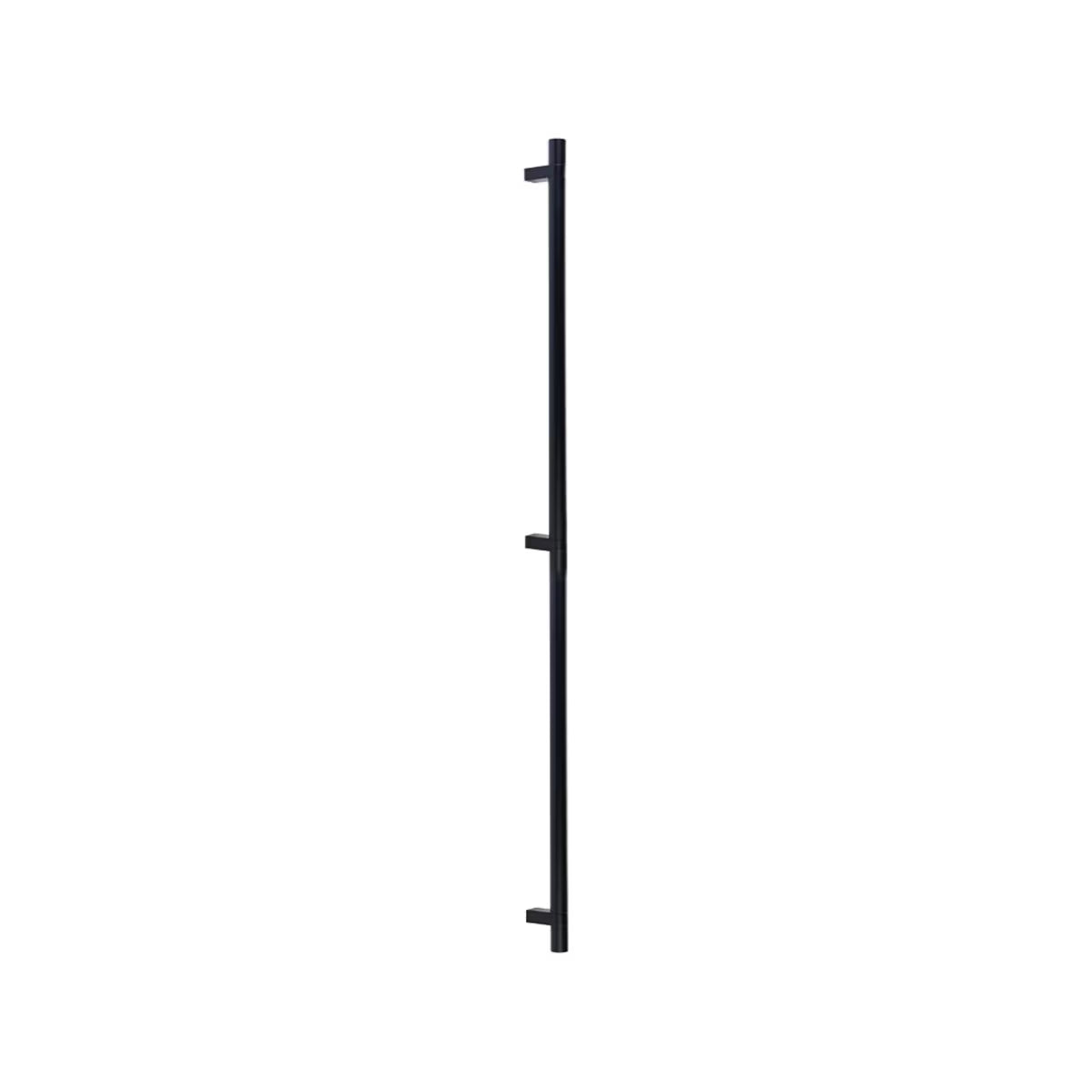 EMTEK BTB BAR APP PULL 54" RCBUS19, SMUS4 - FLAT BLACK/SATIN BRASS