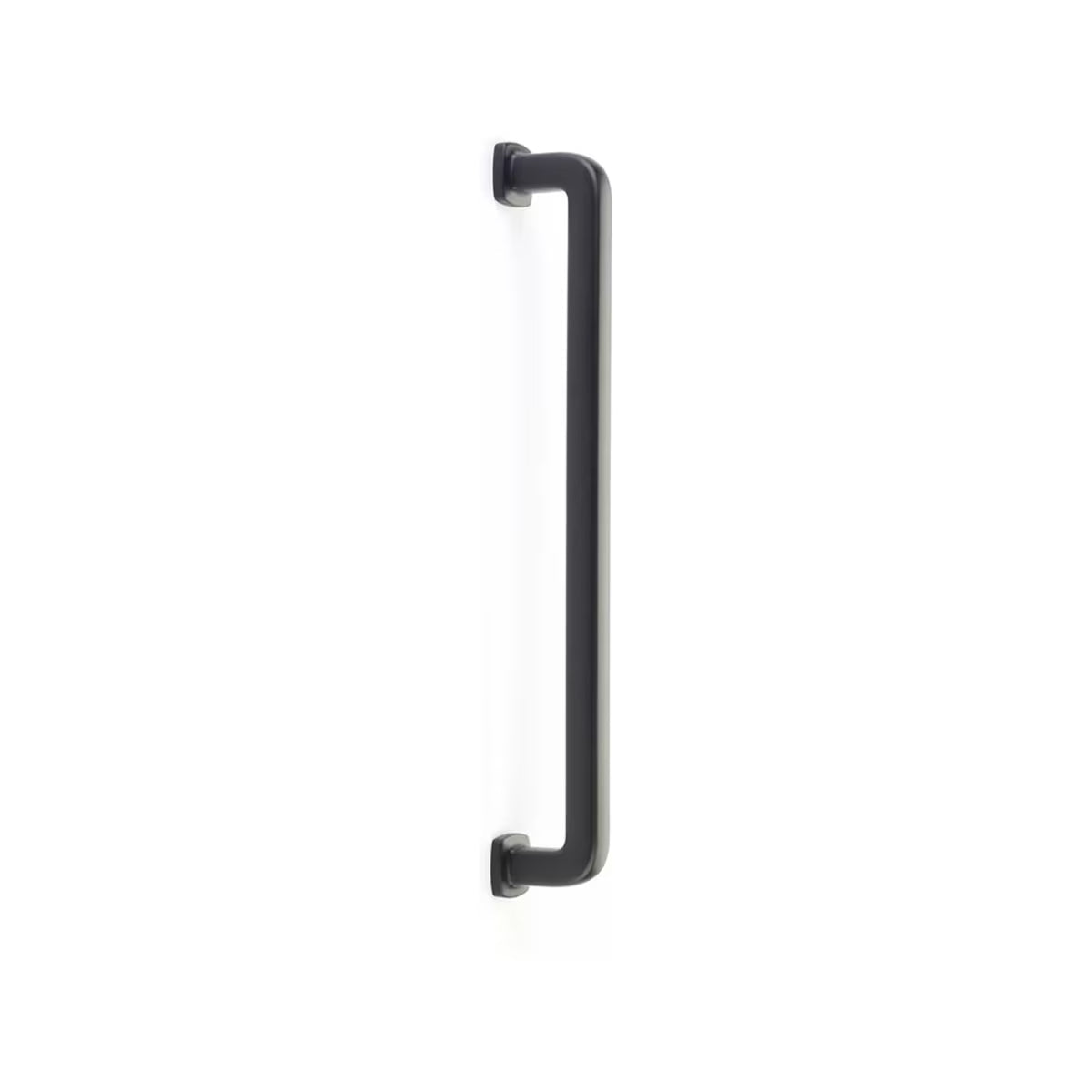 EMTEK WESTRIDGE APP PULL 12" US19 - FLAT BLACK