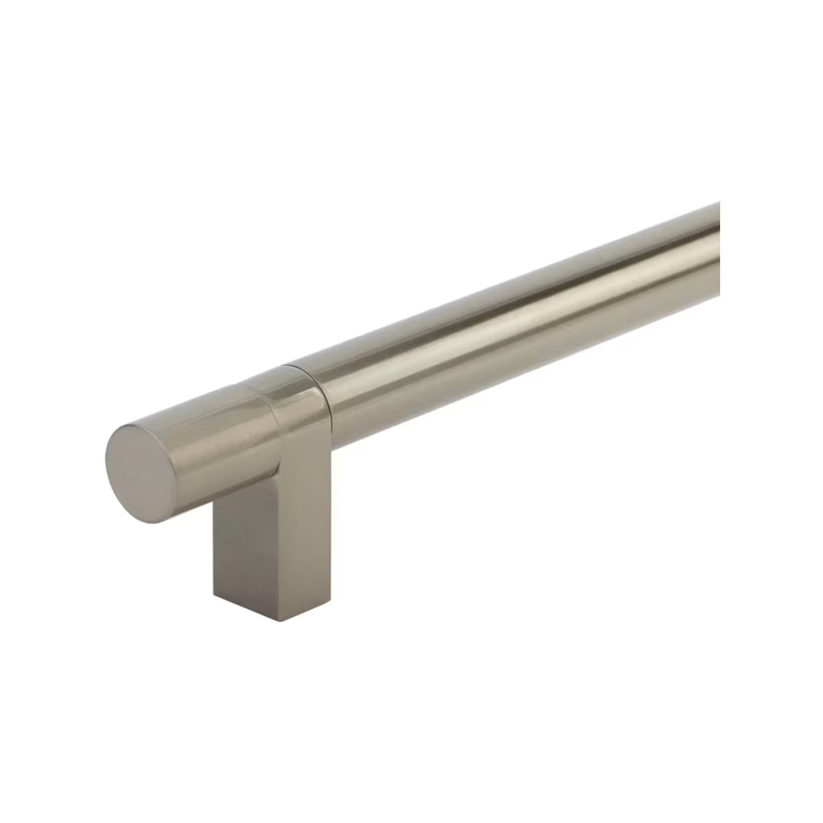 EMTEK APP PULL 12" RCBUS10B SMUS15-BTB MNT - OIL RUBBED BRONZE/SATIN NICKEL