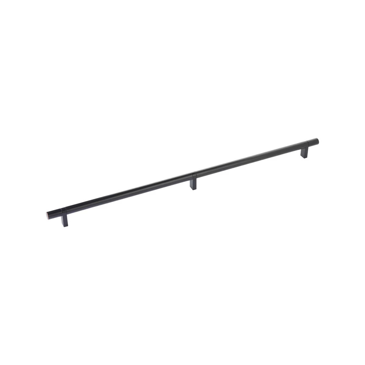 EMTEK PULL 20"  RCBUS10B SMUS26 - OIL RUBBED BRONZE/POLISHED CHROME