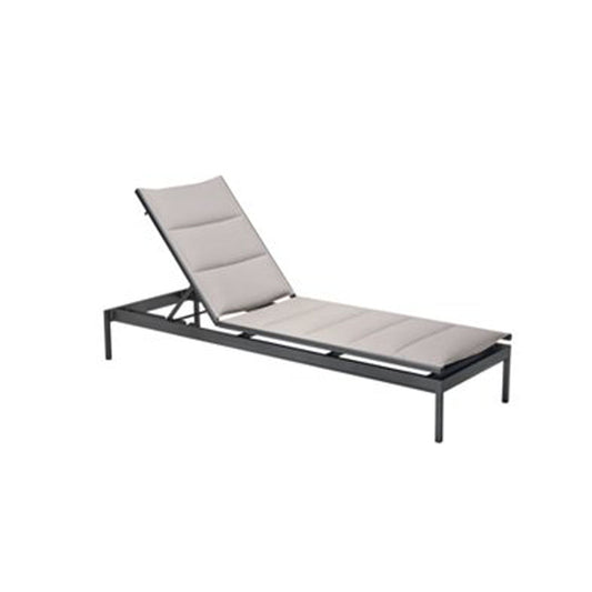 Tropitone Cabana Club Padded Sling Chaise Lounge - Armless,
15" Seat Height - Grade C