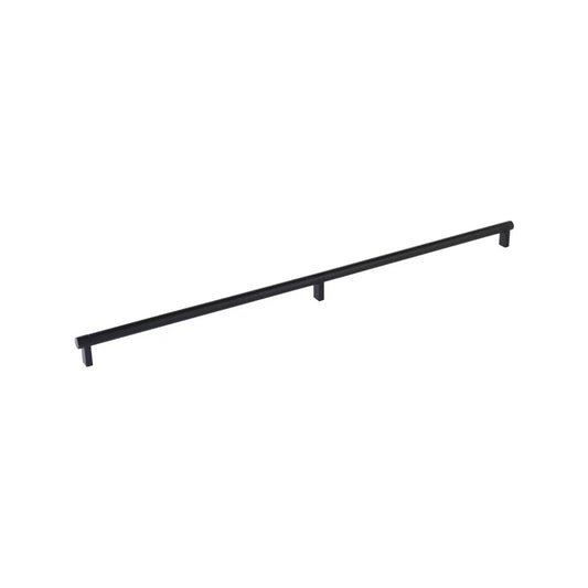 EMTEK PULL 24" RECUS19, SMSCU - FLAT BLACK/SATIN COPPER