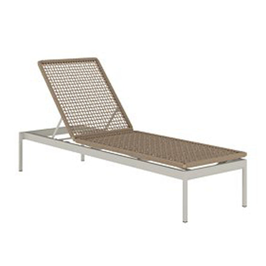 Tropitone Cabana Club Rope Chaise Lounge - Armless,
15" Seat Height