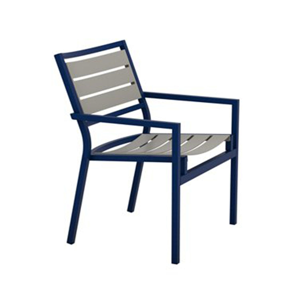Tropitone Cabana Club Aluminum Slat Dining Chair