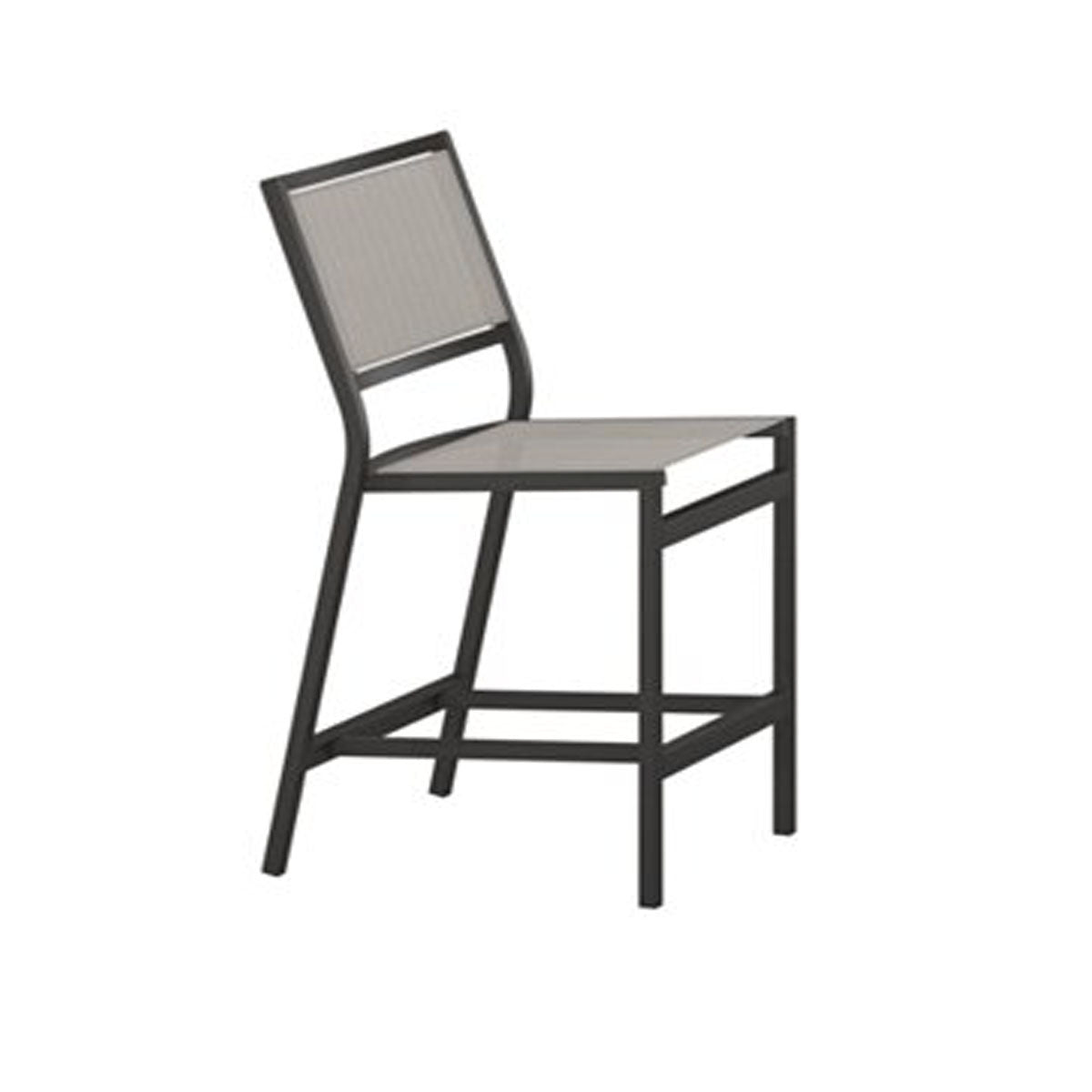 Tropitone Cabana Club Sling Armless Stationary Counter Height Stool, 25" - Grade C