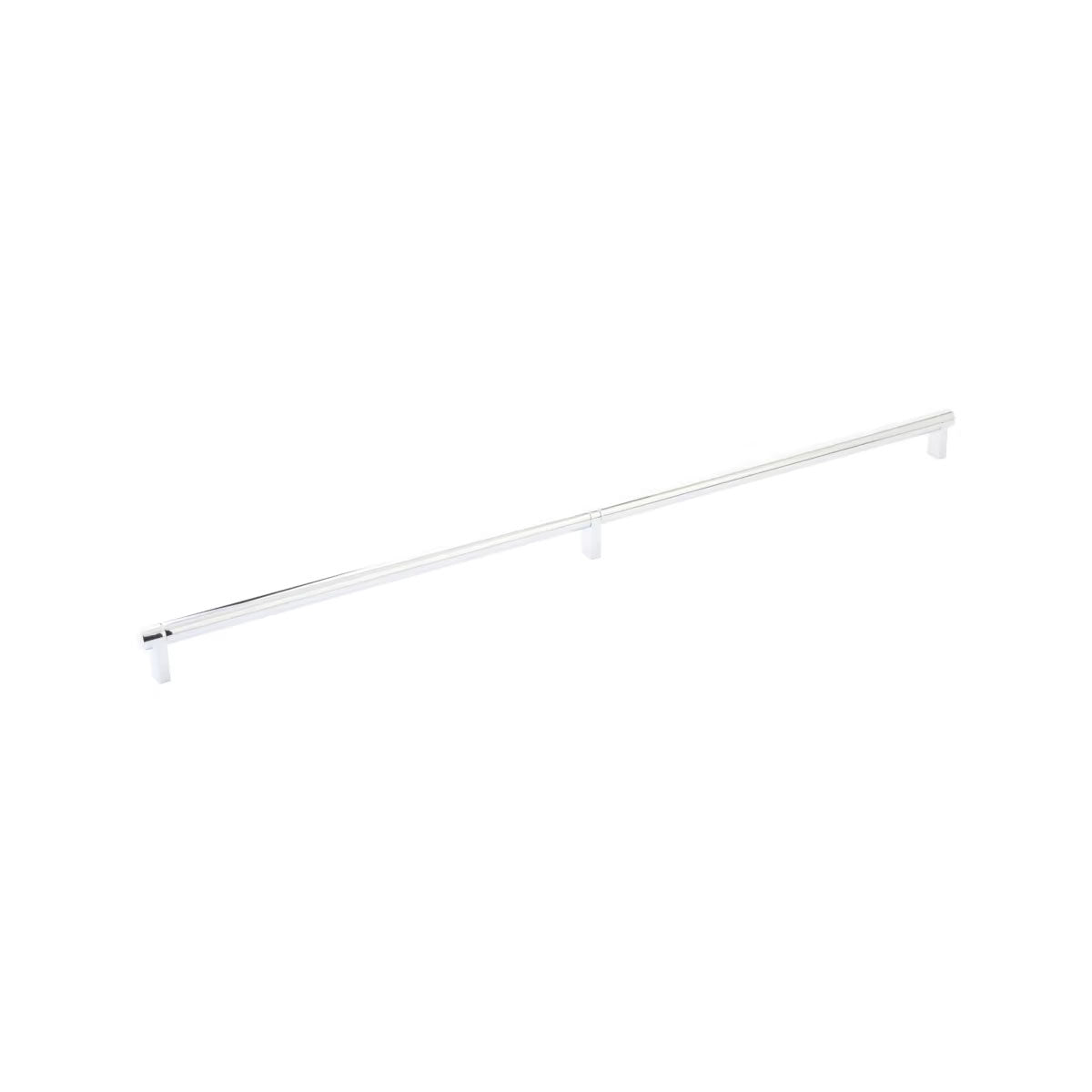 EMTEK PULL 24"RECUS15, SMUS26 - SATIN NICKEL/POLISHED CHROME