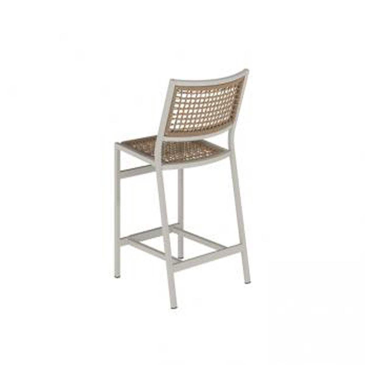 Tropitone Cabana Club Rope Armless Stationary Counter Stool, 25"
