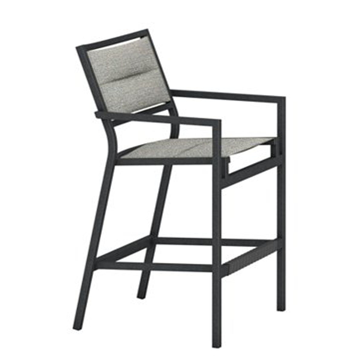 Tropitone Cabana Club Padded Sling Stationary Bar Stool - Grade C