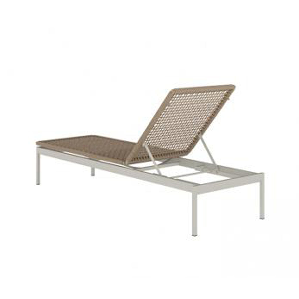 Tropitone Cabana Club Rope Chaise Lounge - Armless,
15" Seat Height