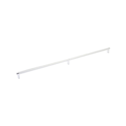 EMTEK PULL 24"RECUS14, KNUS26 - POLISHED NICKEL/POLISHED CHROME
