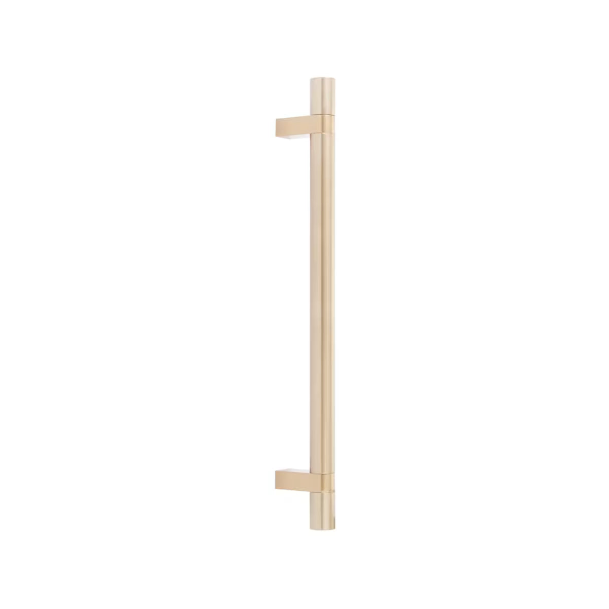 EMTEK APP PULL 12"  RCBSCU SMUS26-BTB MNT - SATIN COPPER/POLISHED CHROME