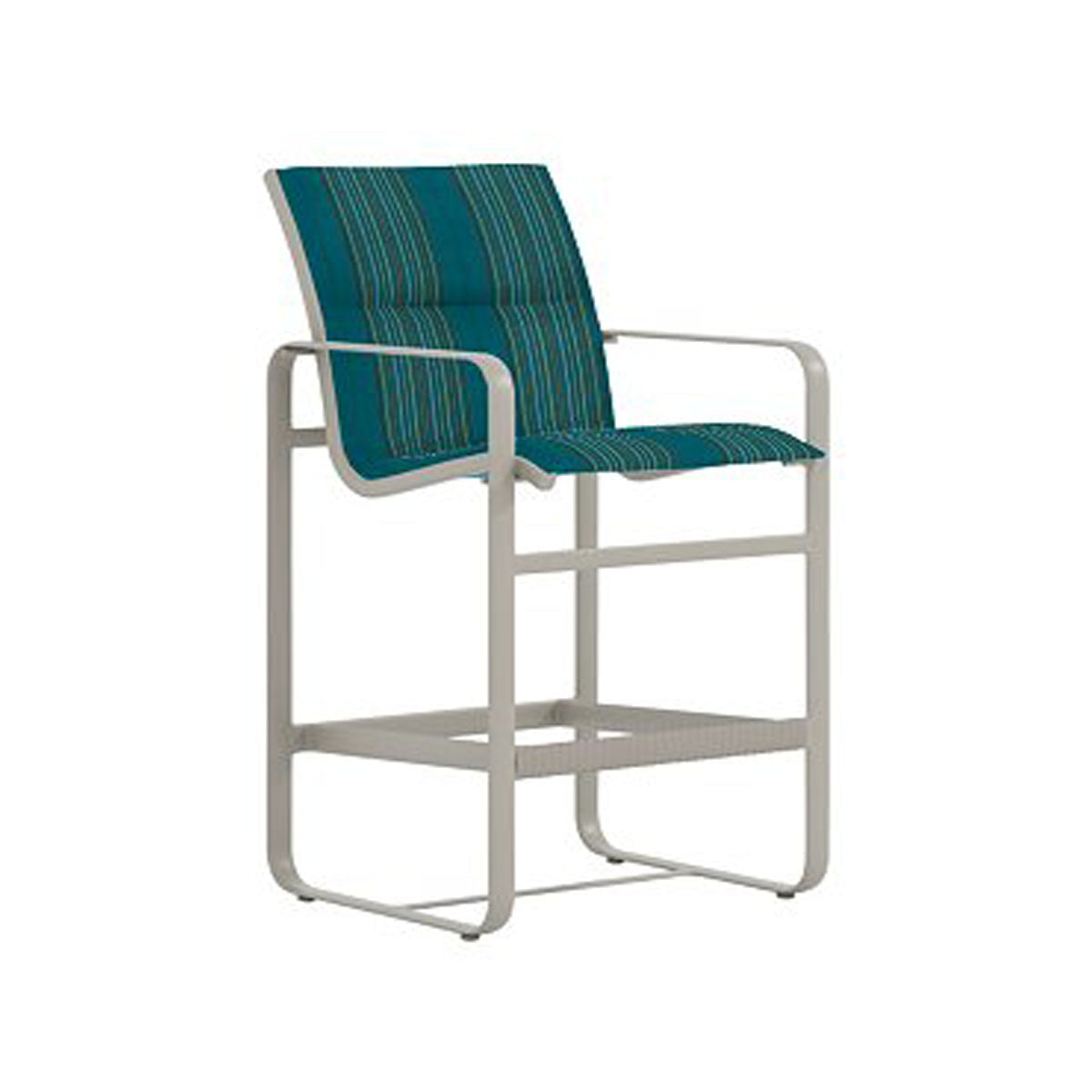 Tropitone Brasilia Stationary Bar Stool, 28" - Grade C