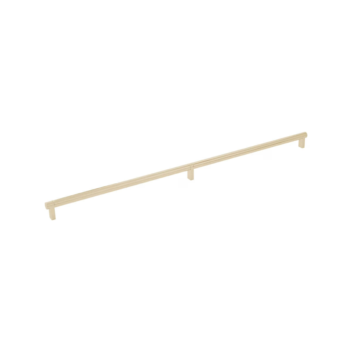 EMTEK PULL 24"RECUS14, SMUS4 - POLISHED NICKEL/SATIN BRASS