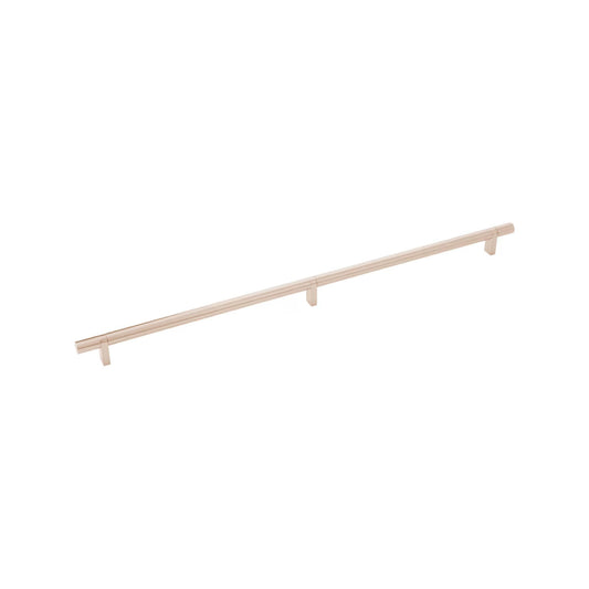 EMTEK PULL 20"  RCBSCU SMUS14 - SATIN COPPER/POLISHED NICKEL