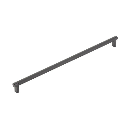 EMTEK APP PULL 18" REC SCU, KNUS19 - SATIN COPPER/FLAT BLACK