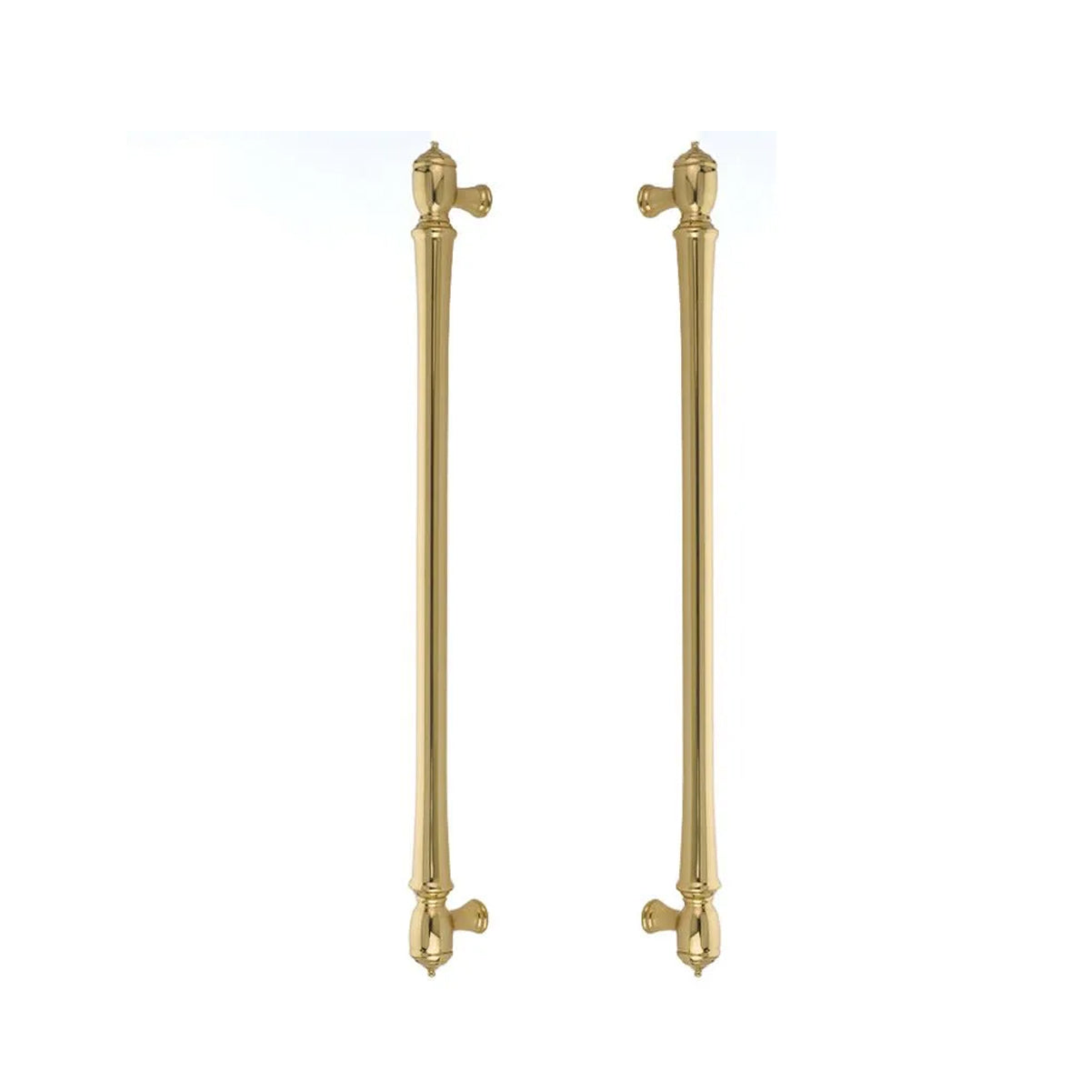 EMTEK SPNDL APP PULL 18"  US3 - POLISHED BRASS