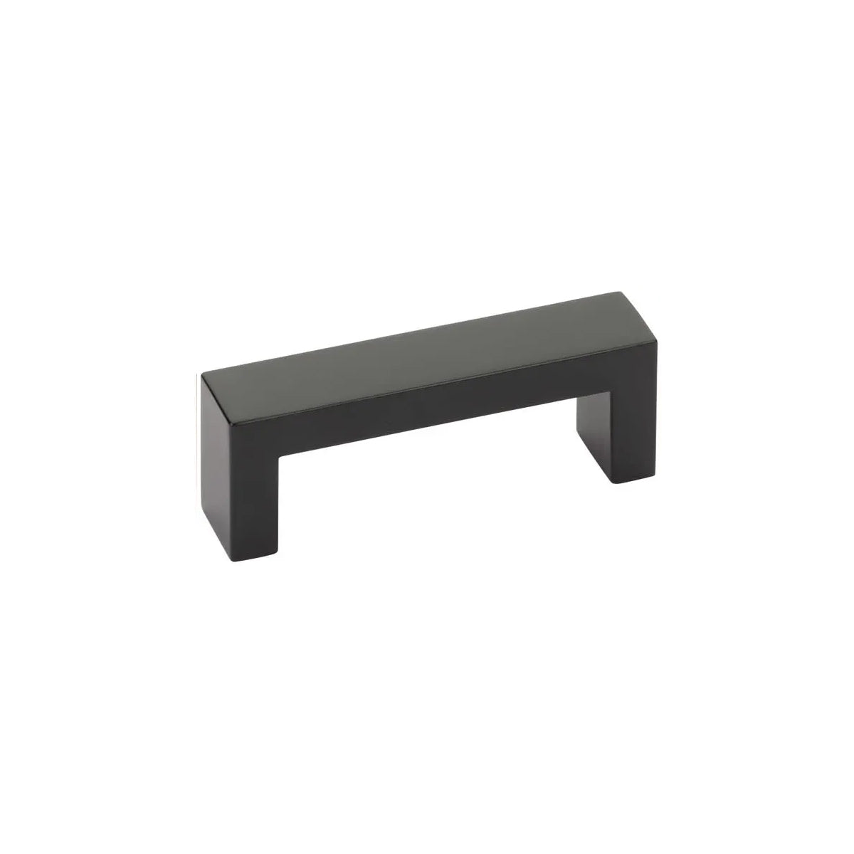 EMTEK KEATONPULL 10"  US19 - FLAT BLACK