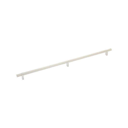 EMTEK PULL 20"  RCBUS15, KNUS4 - SATIN NICKEL/SATIN BRASS