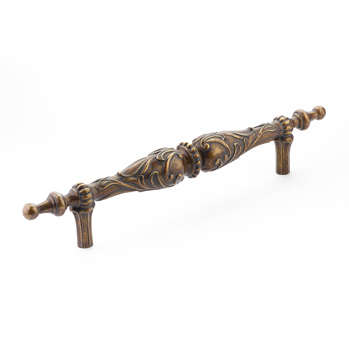 EMTEK CANTATAPULL 12"  MBR - MONTICELLO BRASS