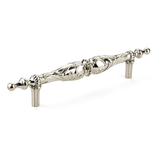 EMTEK CANTATAPULL 12"  WTE BRS - WHITE BRASS