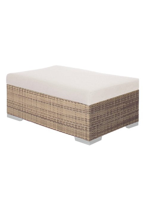 Tropitone Arzo Woven Rectangular Ottoman W/ Cushion - Grade C