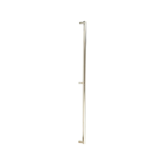 EMTEK BTB,APP PULL 54" RECUS26, SMUS4 - POLISHED CHROME/SATIN BRASS