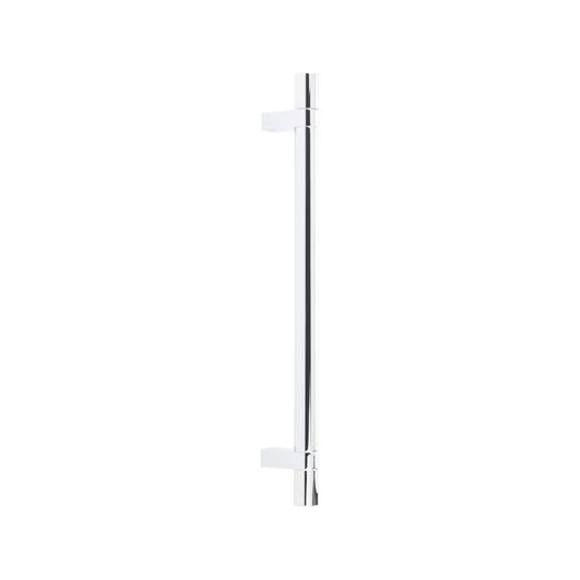 EMTEK APP PULL 12"  RCBUS26 SMSCU-BTB MNT - POLISHED CHROME/SATIN COPPER