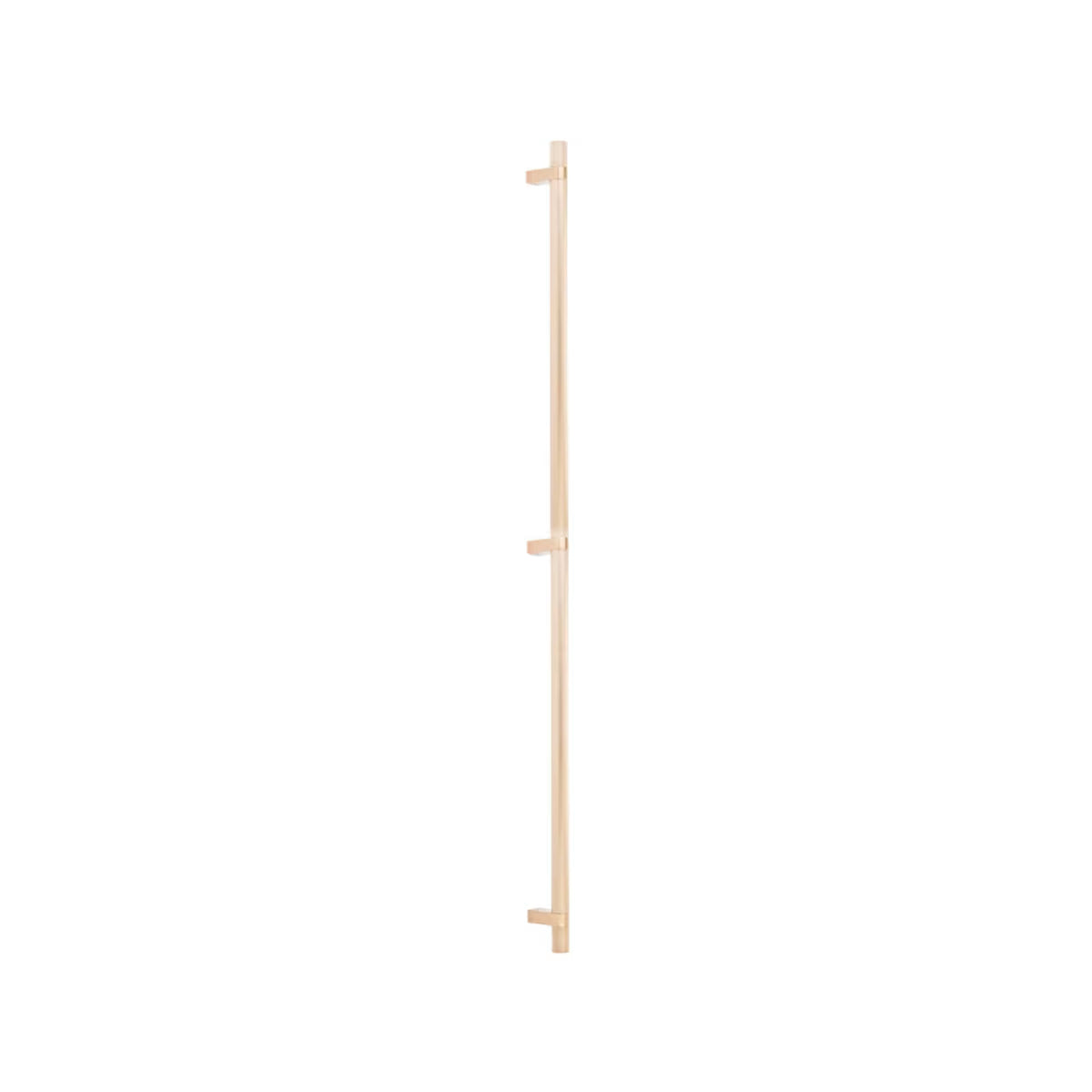 EMTEK APP PULL 36" RCBSCU KNUS26-BTB MNT - SATIN COPPER/POLISHED CHROME