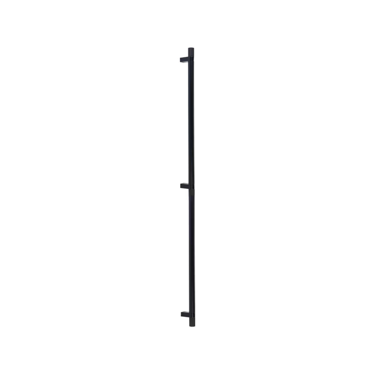 EMTEK BTB BAR APP PULL 54" RCBUS19, KNUS4 - FLAT BLACK/SATIN BRASS