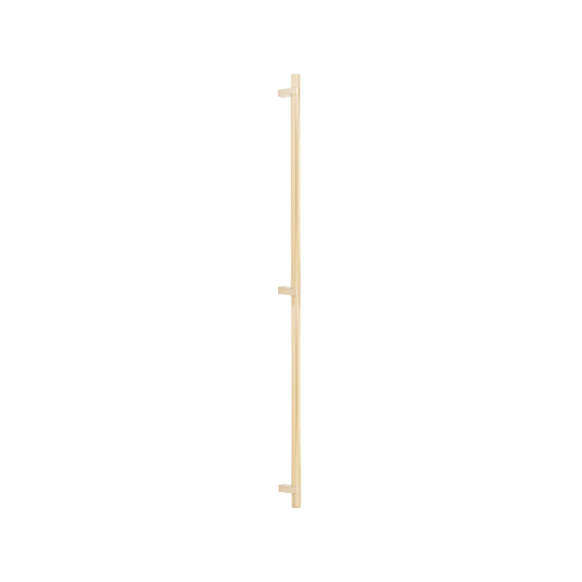 EMTEK BTB BAR APP PULL 54" RCBUS4 SMUS15 - SATIN BRASS/SATIN NICKEL
