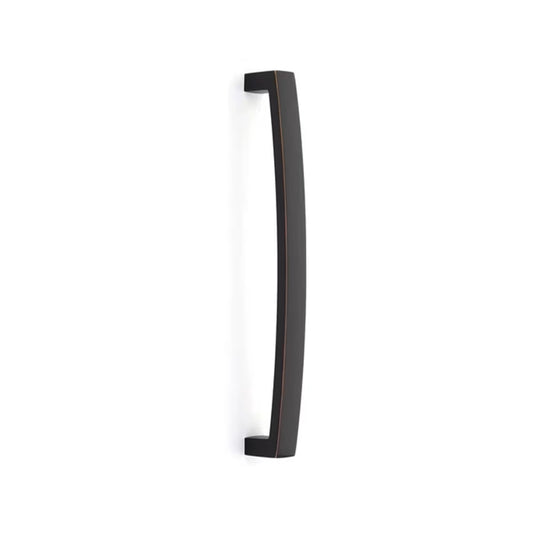 EMTEK BAUHAUS APP PULL 12"  US10B - OIL RUBBED BRONZE