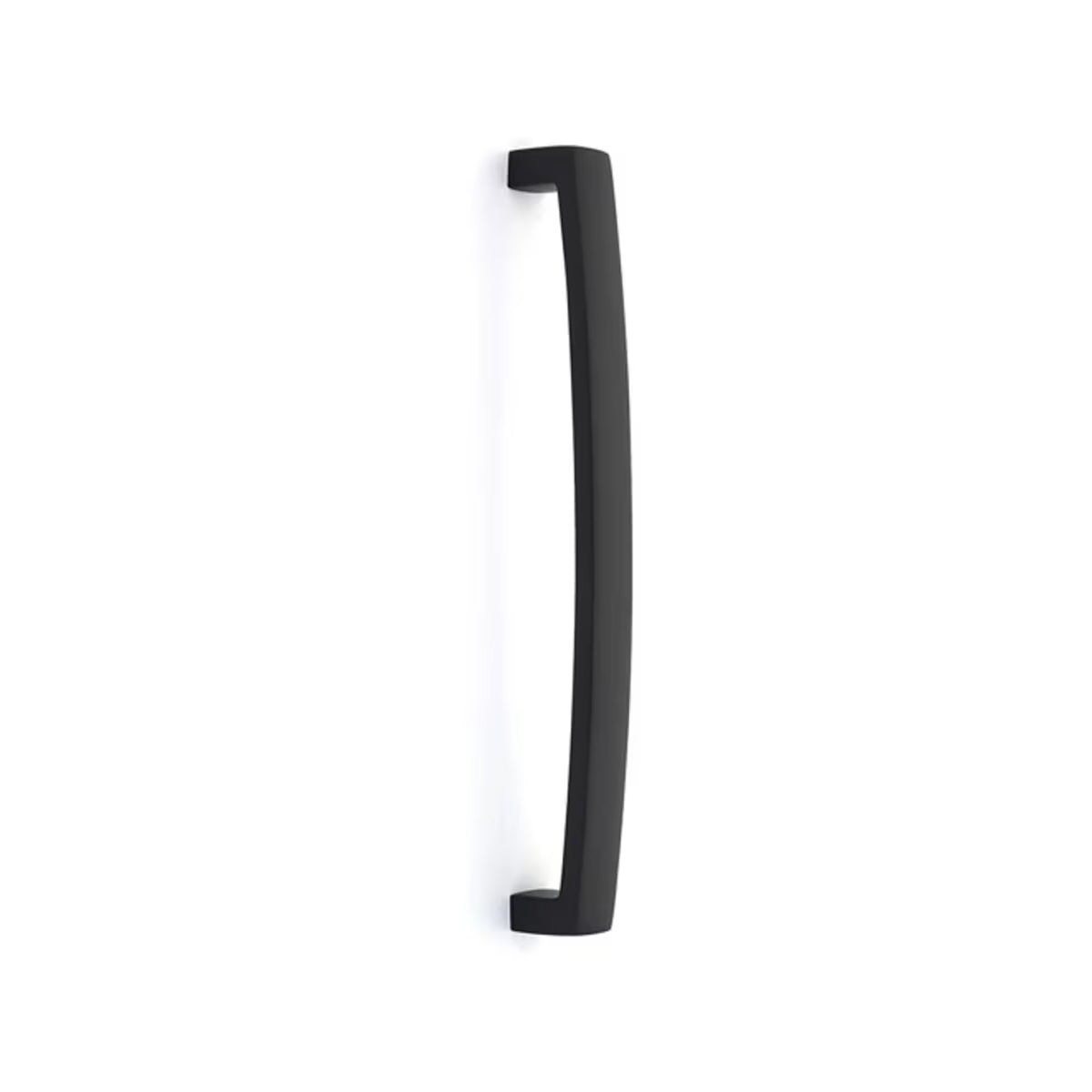 EMTEK BAUHAUS APP PULL 12"  US19 - FLAT BLACK