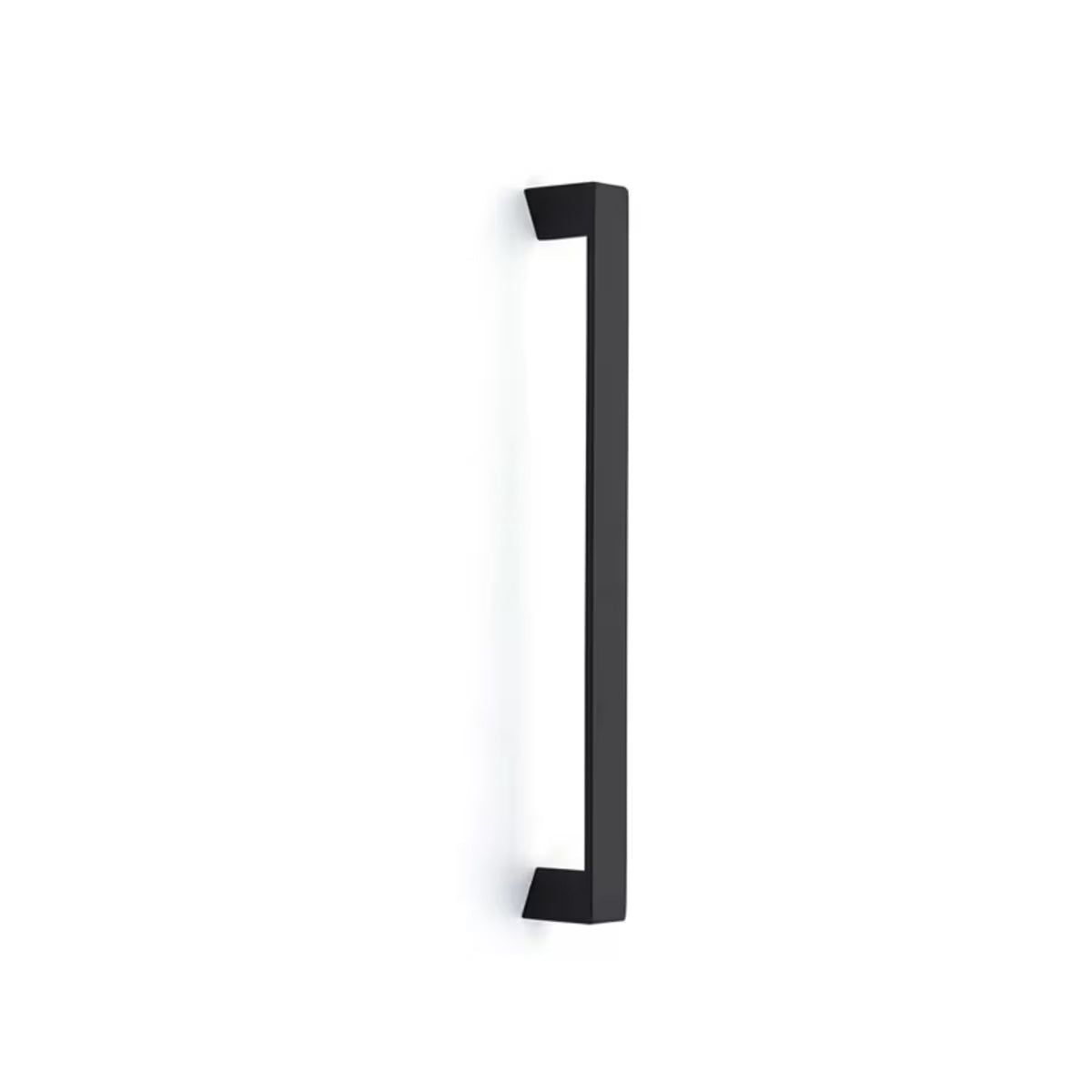 EMTEK TRINITY APP PULL 12"  US19 - FLAT BLACK