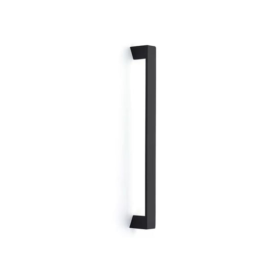 EMTEK TRINITY APP PULL 12"  US19 - FLAT BLACK
