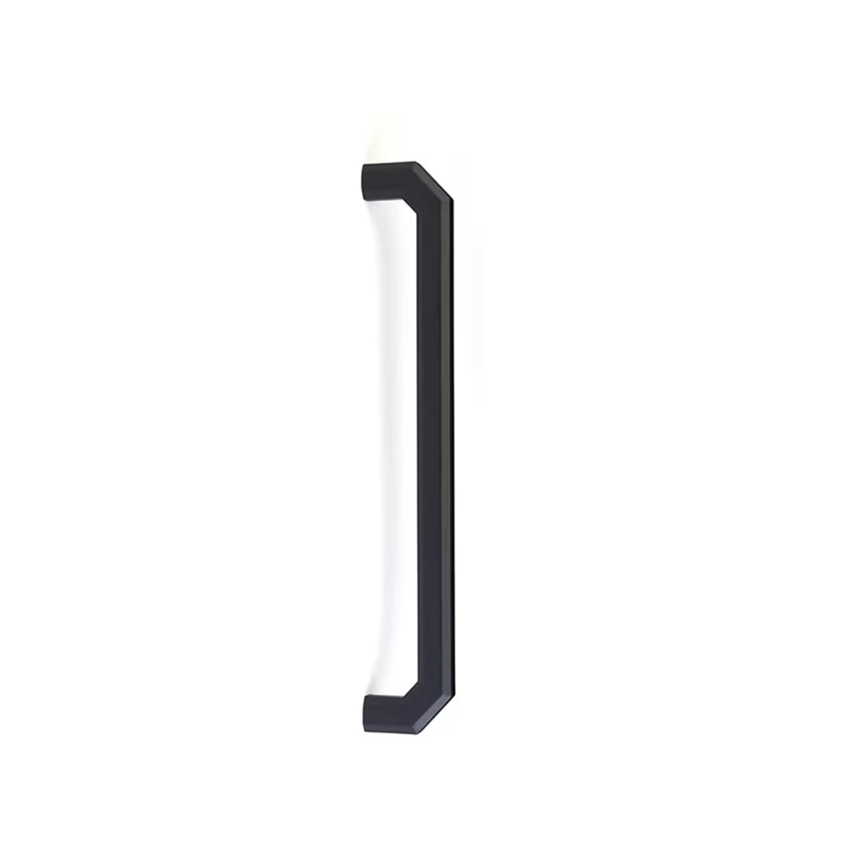 EMTEK RVRA APP PULL 12"  US19 - FLAT BLACK