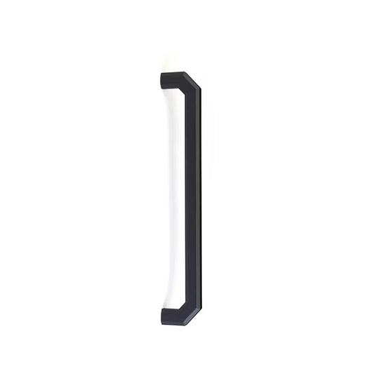 EMTEK RVRA APP PULL 12"  US19 - FLAT BLACK