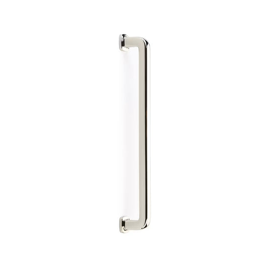 EMTEK WESTRIDGE APP PULL 12"  US14 - POLISHED NICKEL