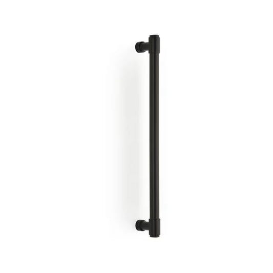 EMTEK JASPER APP PULL 12"  US19 - FLAT BLACK
