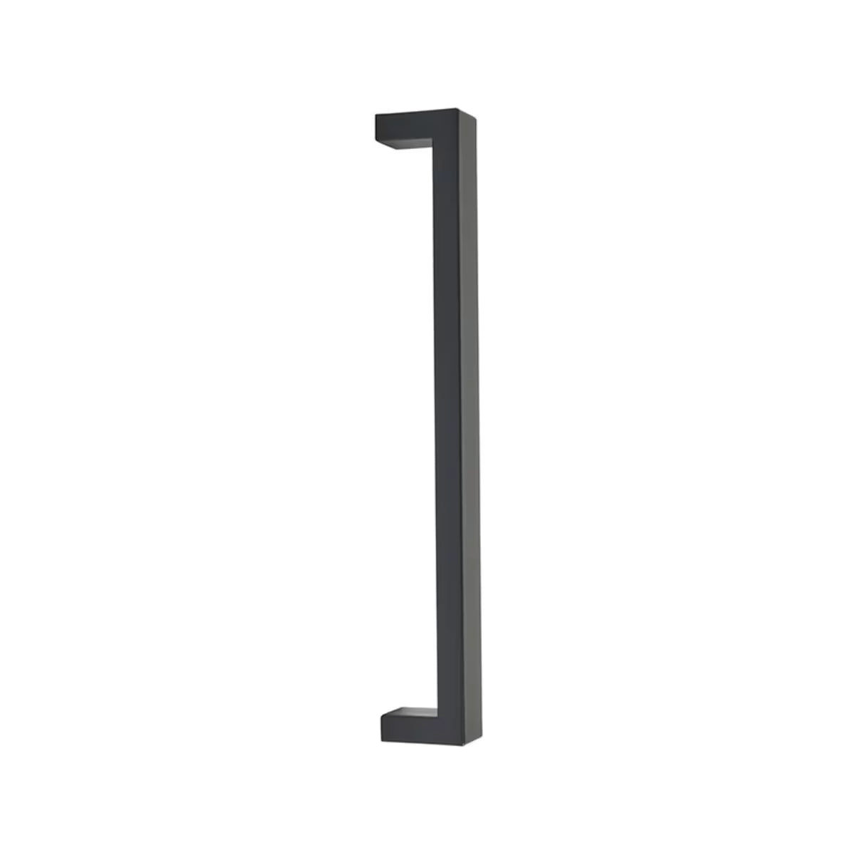 EMTEK KEATON APP PULL 12"  US19 - FLAT BLACK