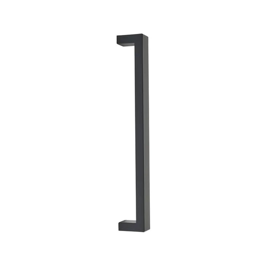 EMTEK KEATON APP PULL 12"  US19 - FLAT BLACK