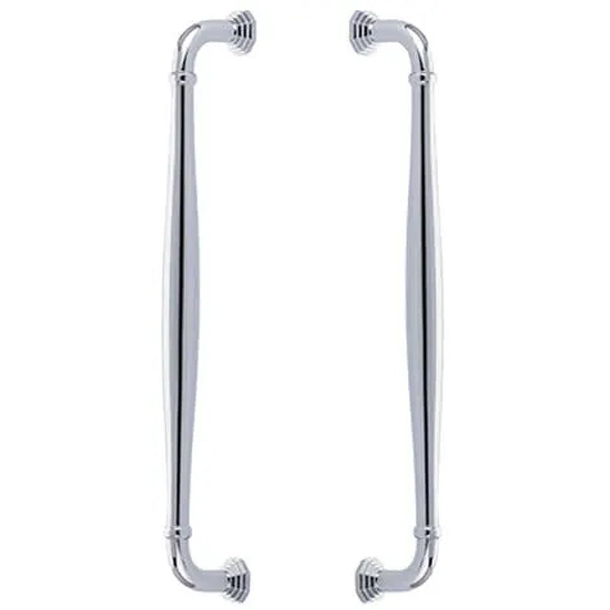 EMTEK BLY APP PULL 12"  US26 - POLISHED CHROME