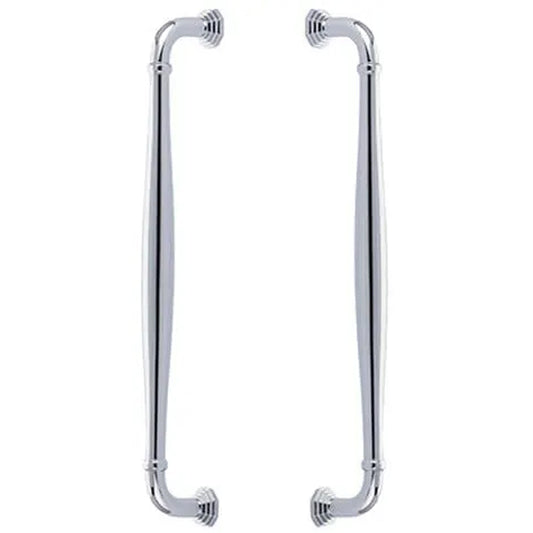 EMTEK BLY APP PULL 12"  US26 - POLISHED CHROME