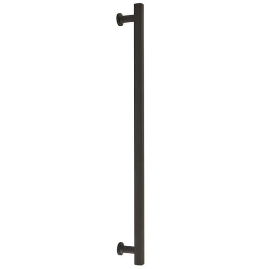 EMTEK FRSTNE APP PULL 12"  US19 - FLAT BLACK