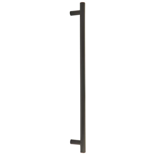 EMTEK MOD HEX APP PULL 12"  US10B - OIL RUBBED BRONZE