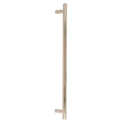 EMTEK MOD HEX APP PULL 12"  US15 - SATIN NICKEL