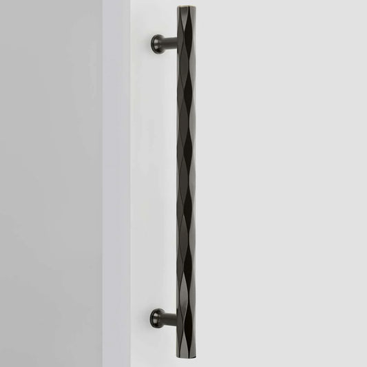 EMTEK TRIBECA APP PULL 12"  US10B - OIL RUBBED BRONZE